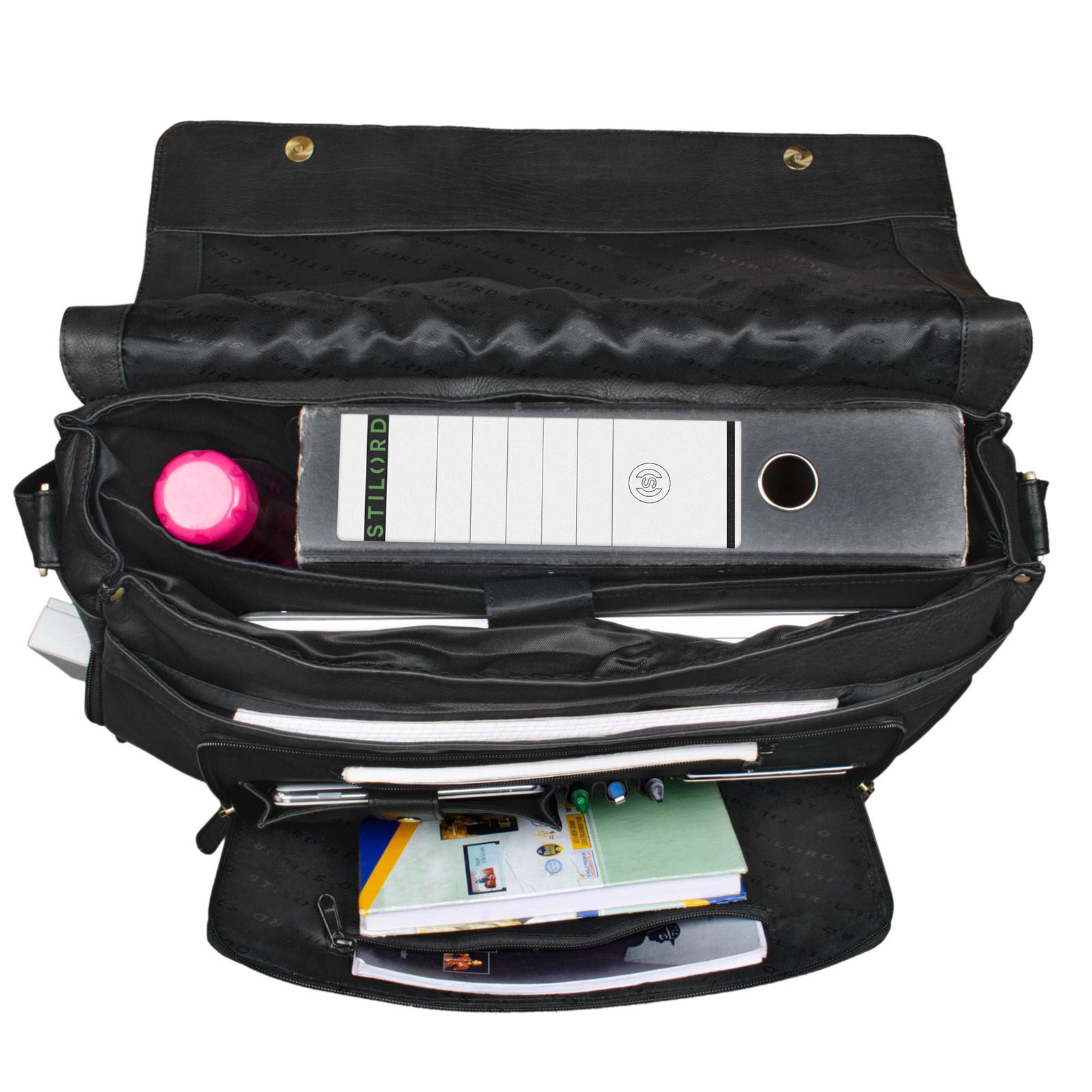 Business Bürotasche Leder Herren