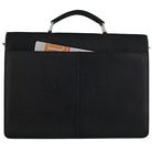 Office Bürotasche STILORD schwarzes Leder elegant stilvoll