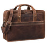 "Yves" Large Leather Briefcase Men