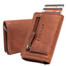 "Roy" Leather Mens wallet with Coin Pocket