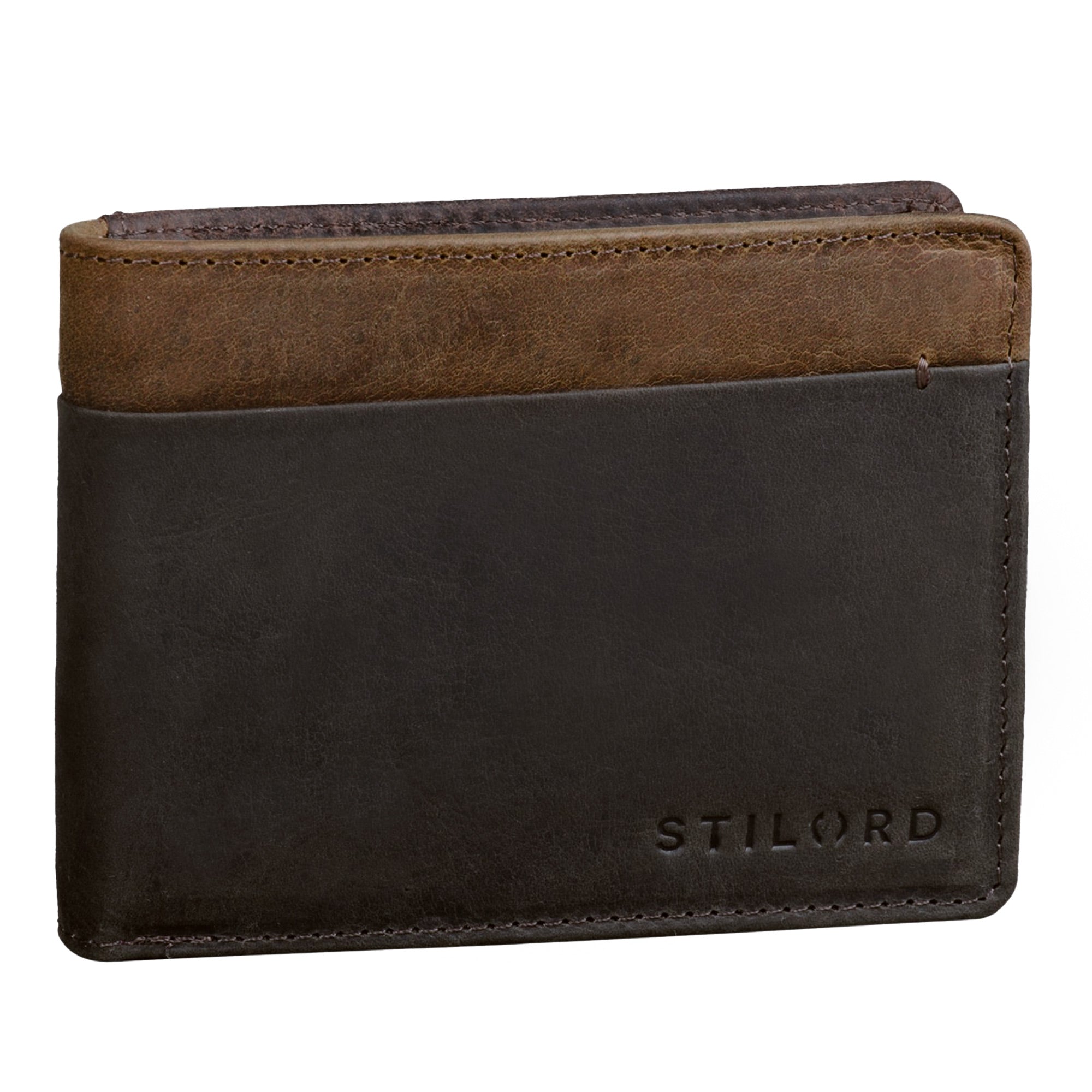 Vintage Leder Geldbörse braun