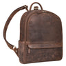 "Erika" Small Vintage Leather Backpack for Women