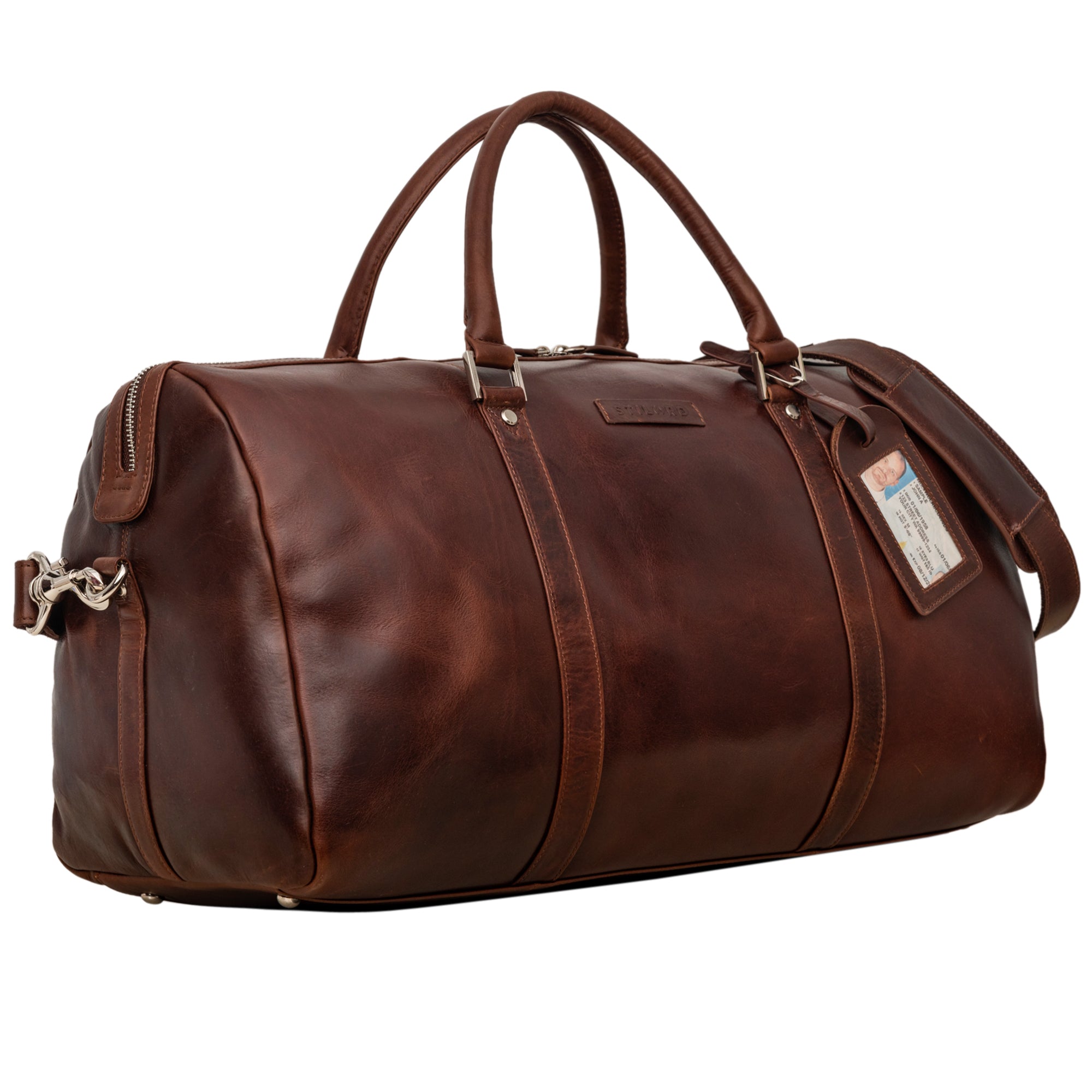 Leder Reisetasche groß Weekender Herren