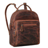 "Kima" Small Backpack Women Vintage Leather