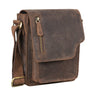 "Pete" shoulder bag leather small for men