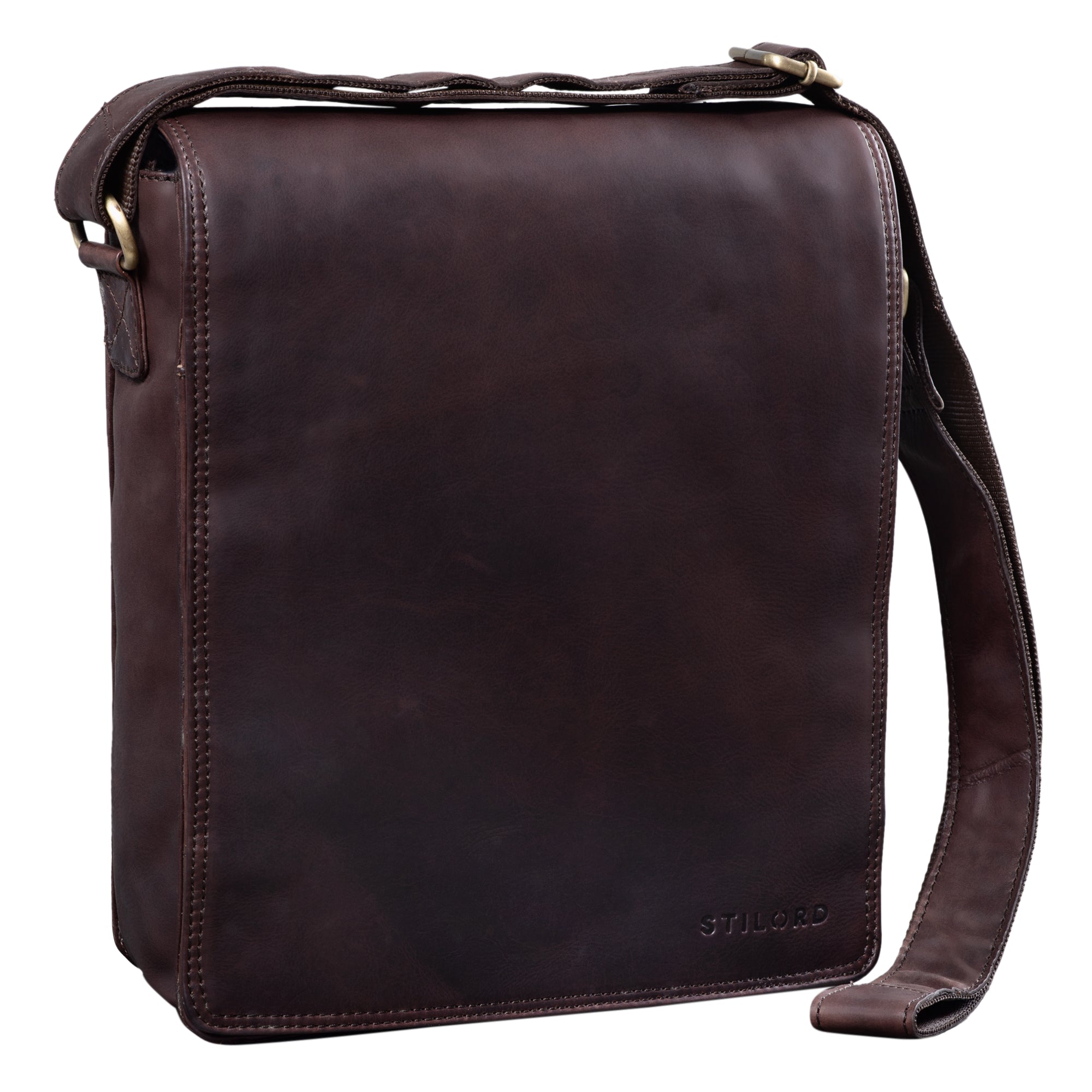 schultertasche leder braun damen