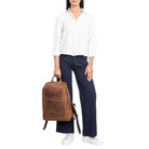 Leder Business Rucksack für Damen