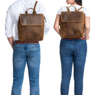 Unisex Lederrucksack