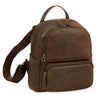 "Sue" Leather Backpack for Women Small City Rucksack for Day Trips