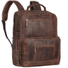 B-Stock Eike" Fashionable Laptop Backpack 15.6" Leather