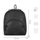 Damen Rucksack Schwarz
