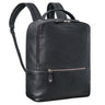 Leder Rucksack Schwarz