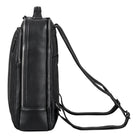 Ledertasche Rucksack Damen Herren schwarz