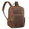 "Florian" Spacious Leather Backpack Mens 16 Inch