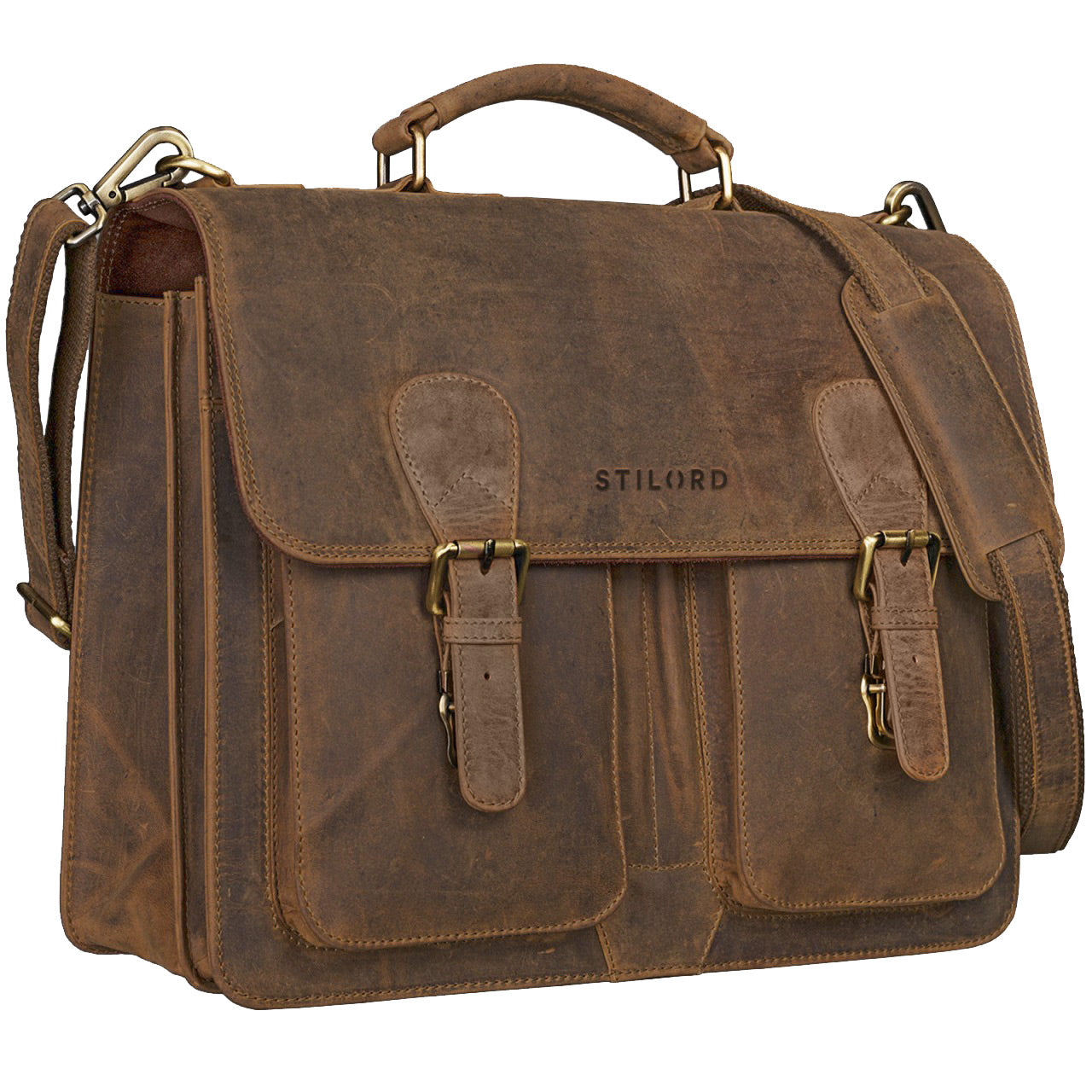 Aktentasche Leder Lehrertasche