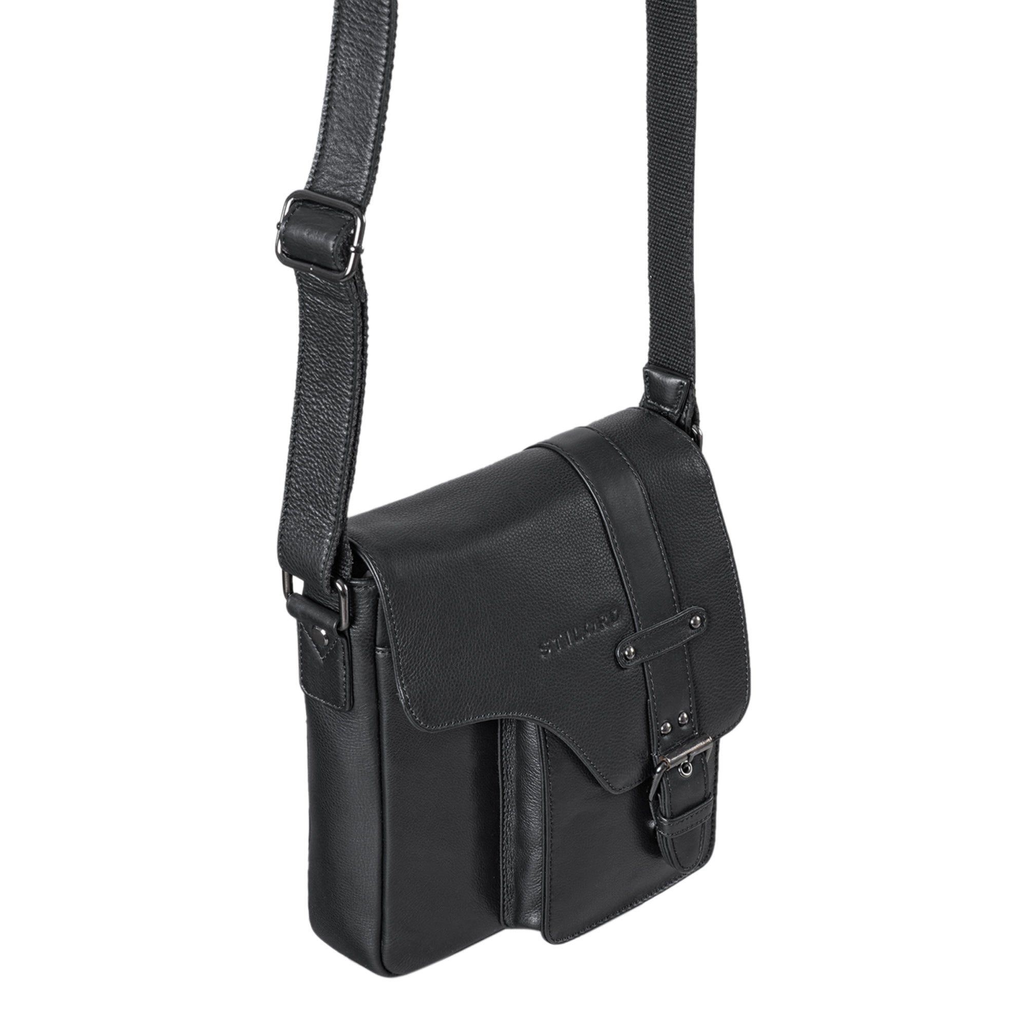 elegante herren Handtasche  schwarz