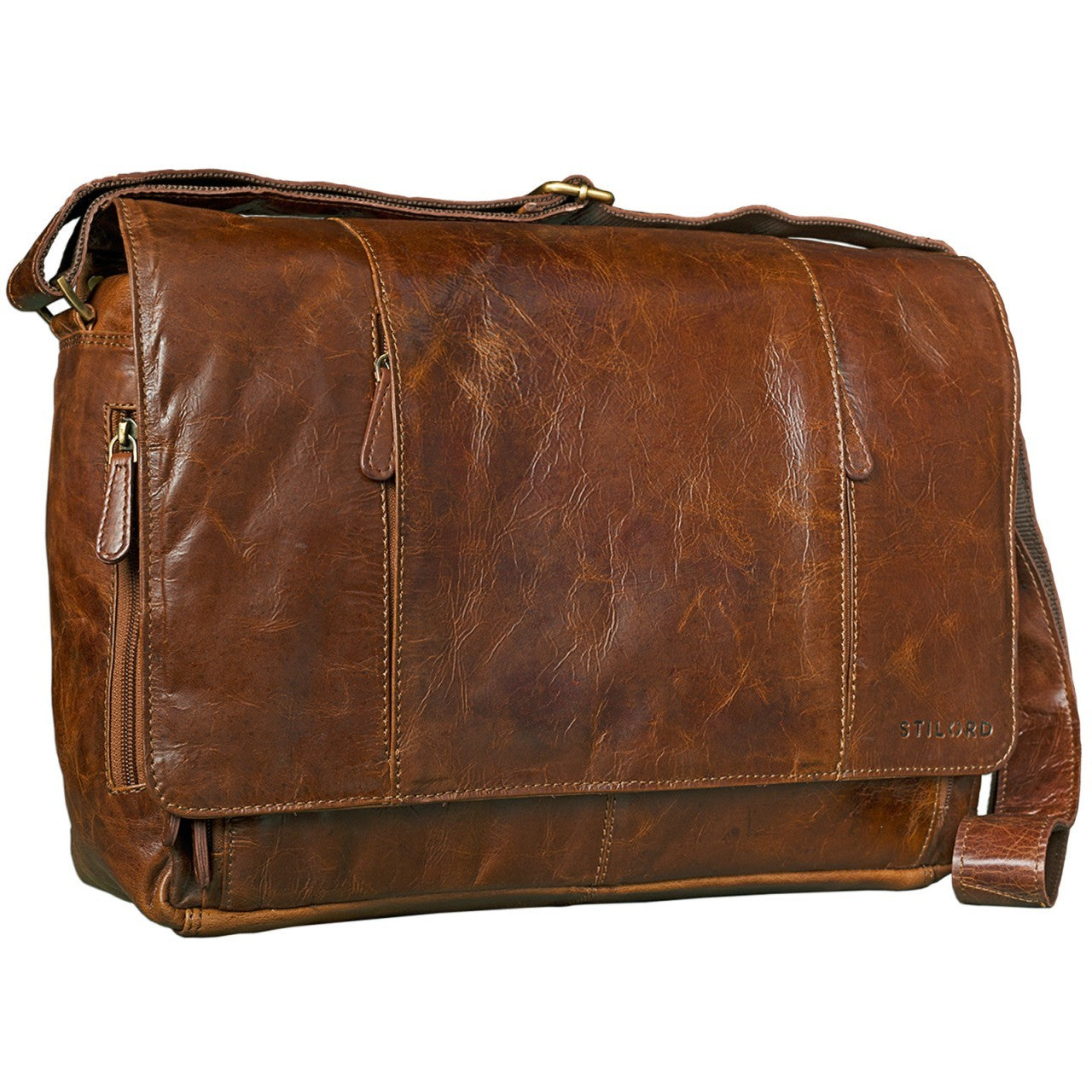 Messenger Bag Leder braun