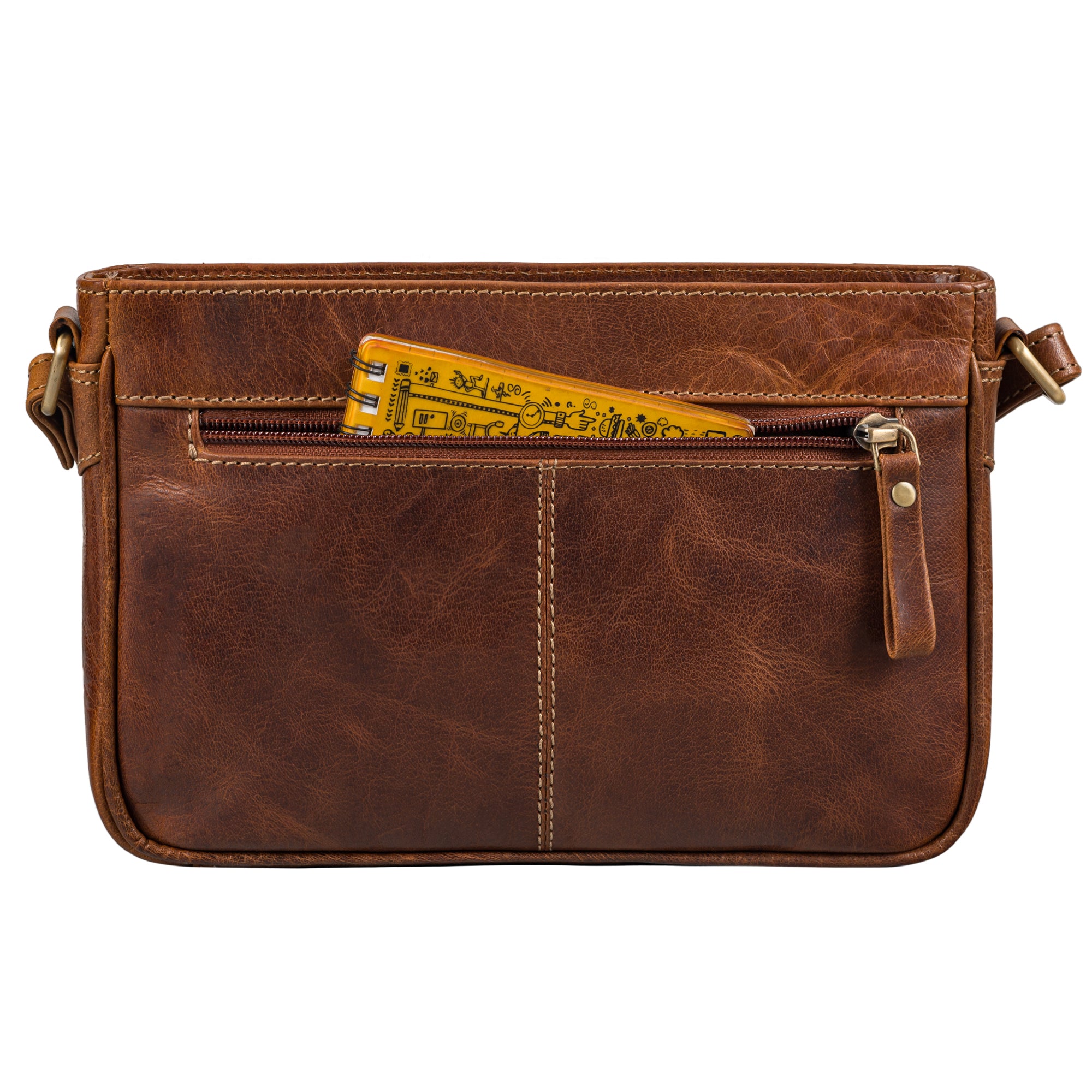 Schicke Crossbody bag für Damen aus echtem Leder
