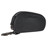 Schlüssel Etui Tasche Leder schwarz
