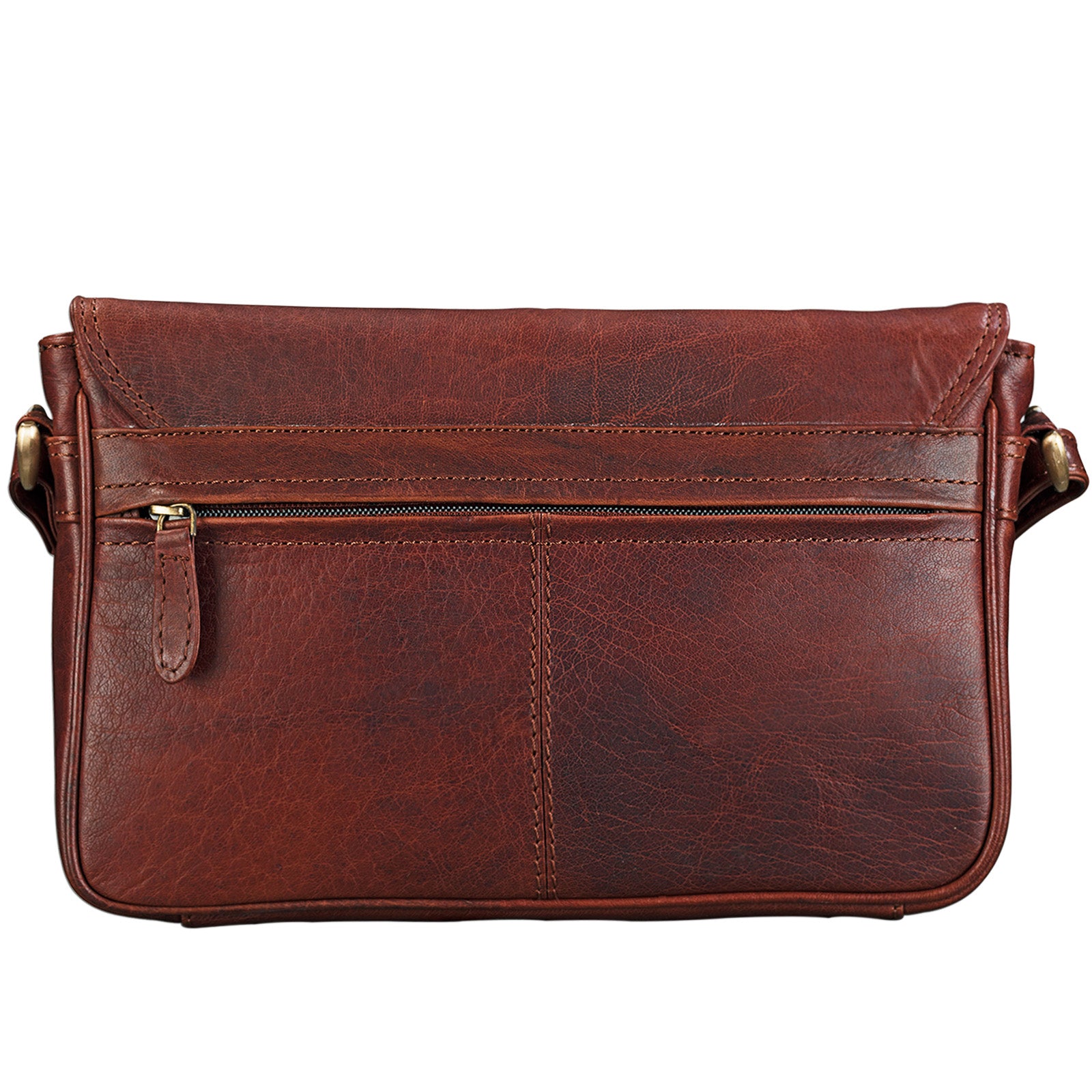 Messengertasche klein Leder