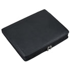Leder Schreibmappe schwarz