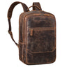 "Reece" Leather Laptop Backpack