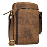 "Luigi" Real Leather Mens Crossbody Bag Small Messenger Bag