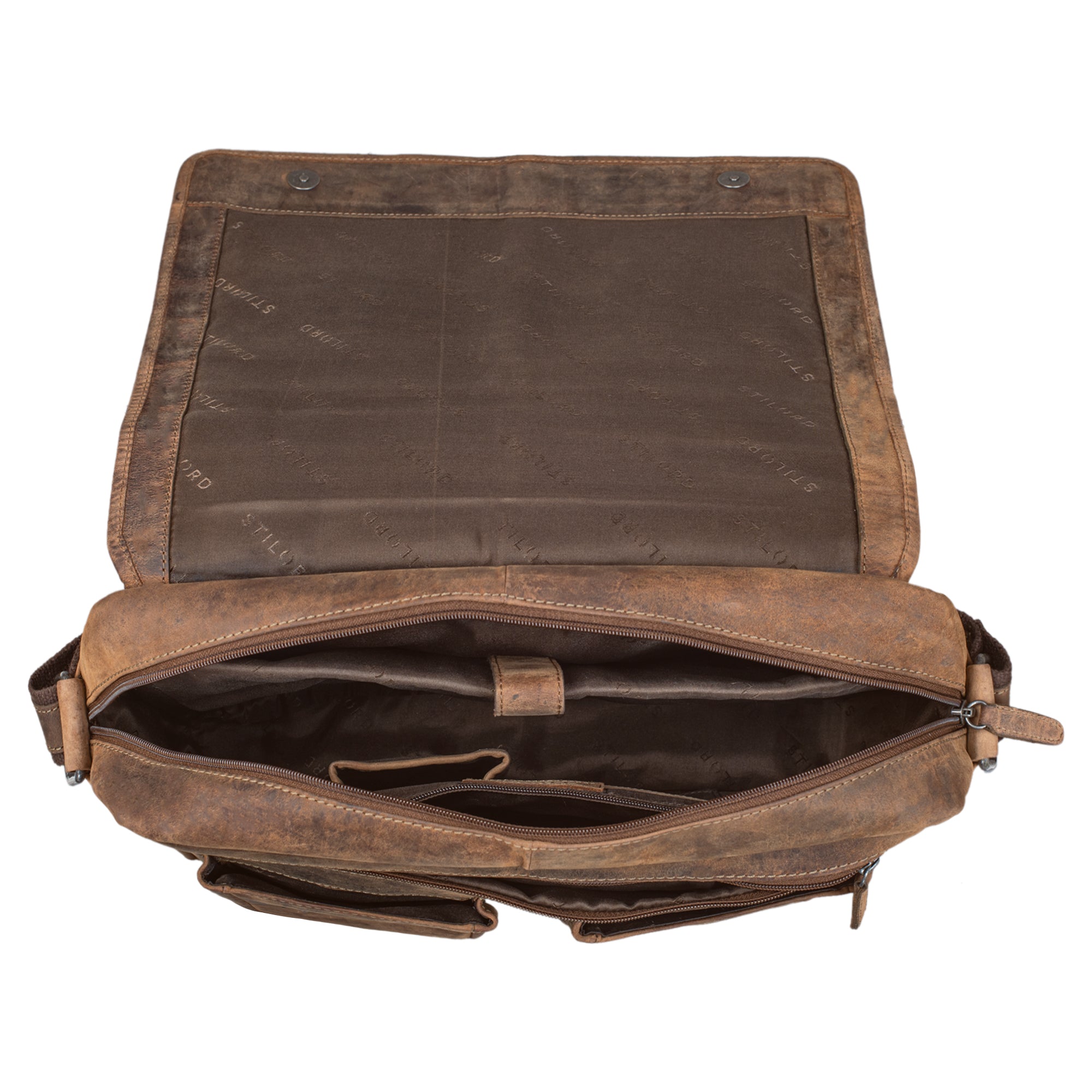 Ledertasche Uni Vintage