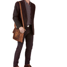 Männer Handtasche Leder