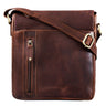 "Brady" Messenger Bag Leather Small