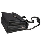 Schwarze Businesstasche aus hochwertigem Leder