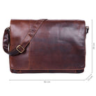 Vintage Ledertasche groß