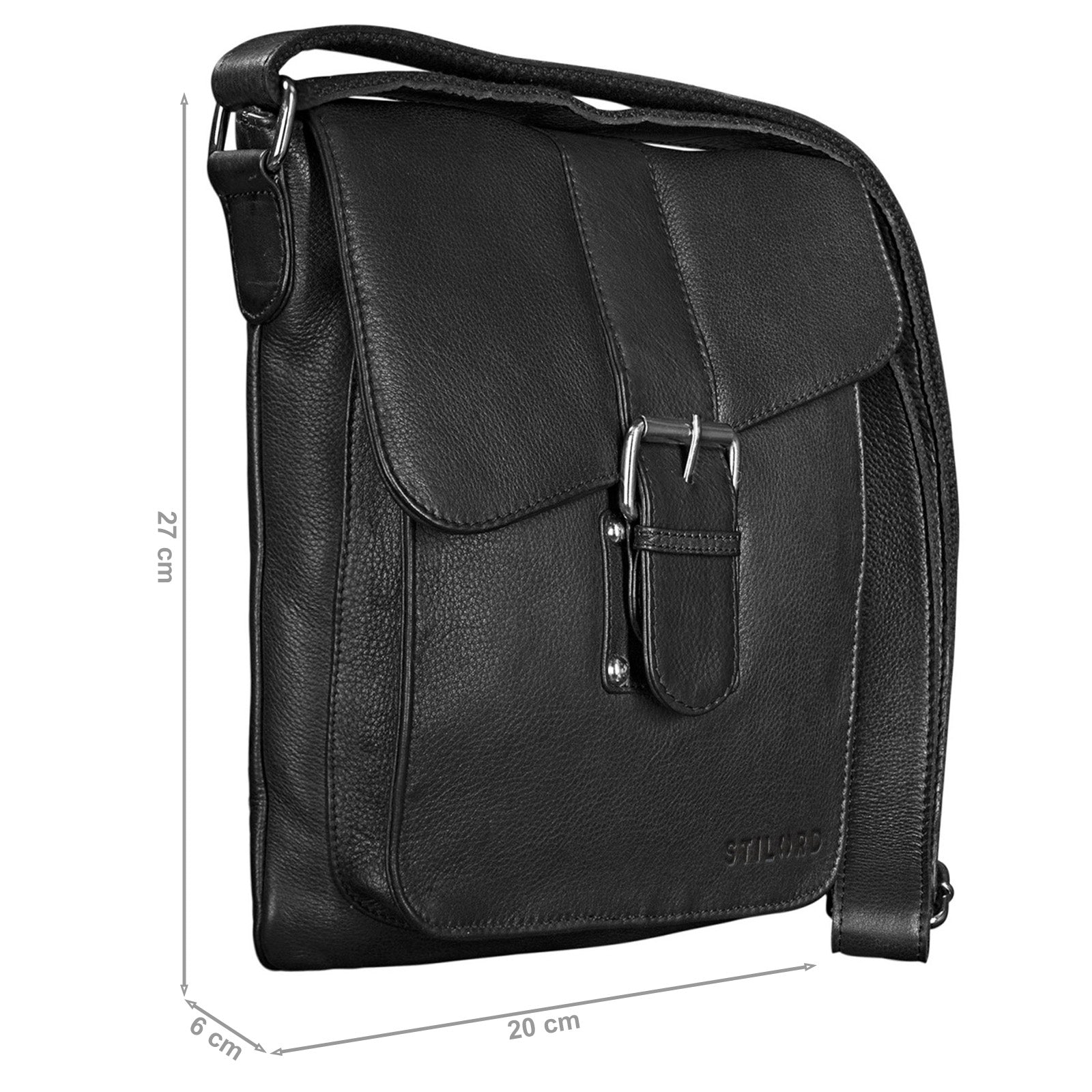 Freizeittasche Leder klein