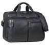 B-Stock "Arnold" Spacious Leather Laptop Bag