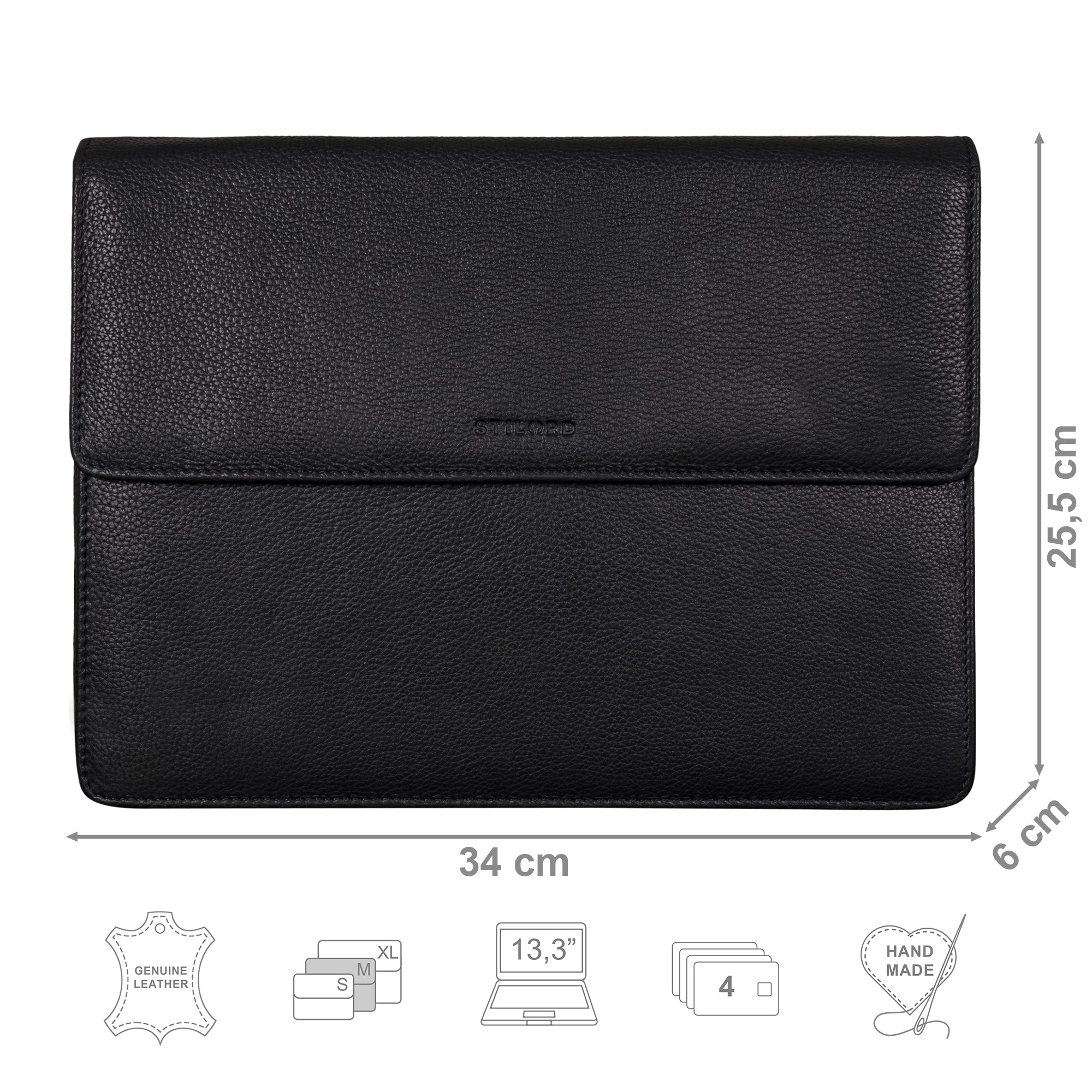 Arbeitstasche Laptop schwarz