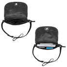 Retro Ledertasche für Frauen schwarz