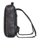 Herren Lederrucksack schwarz