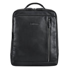 Rucksackhandtasche Leder schwarz