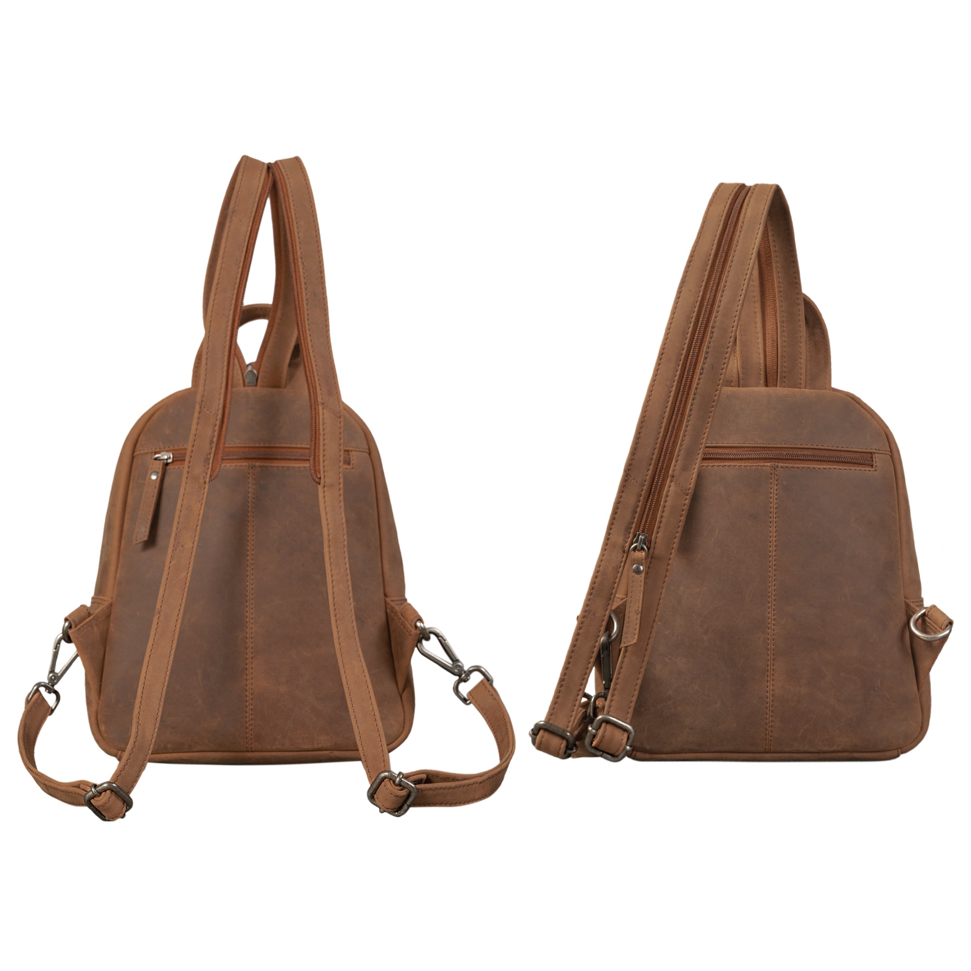 Kleiner Rucksack Damen Leder