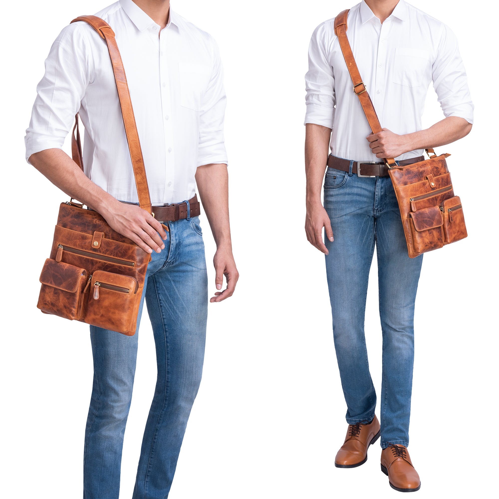 Tasche aus Leder