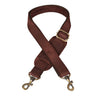 Leder Taschengurt mit Polster braun Vintage