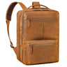 "Daryl" XL Laptop Backpack Mens 16 Inch Leather