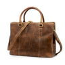 "Lexa" Large Leather Handbag Ladies Vintage