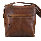 Crossbody Bag Herren echtes Leder braun