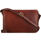 Damen Schultertasche braun