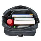 Messengerbag Echtleder schwarz