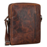 "Sergio" Real Leather Mens Shoulder Bag Medium for 11 Inch Tablet