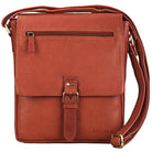 Herren Umhängetasche Leder Vintage