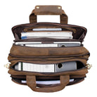 Umhängetasche Herren gross leder braun