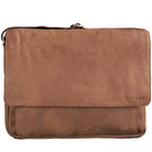 Vintage Leder Umhängetasche braun